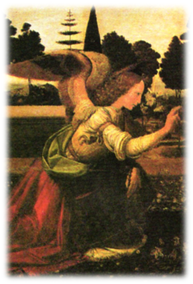Tabla realizada por Leonardo da Vinci, 1472 Tabla realizada por Leonardo da Vinci, 1472