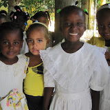 The littlest ones: Rosita, Yiskeiry, Chinaida and Maria Estefani