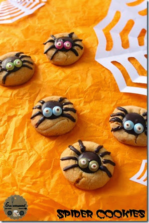 Spider Cookies 2