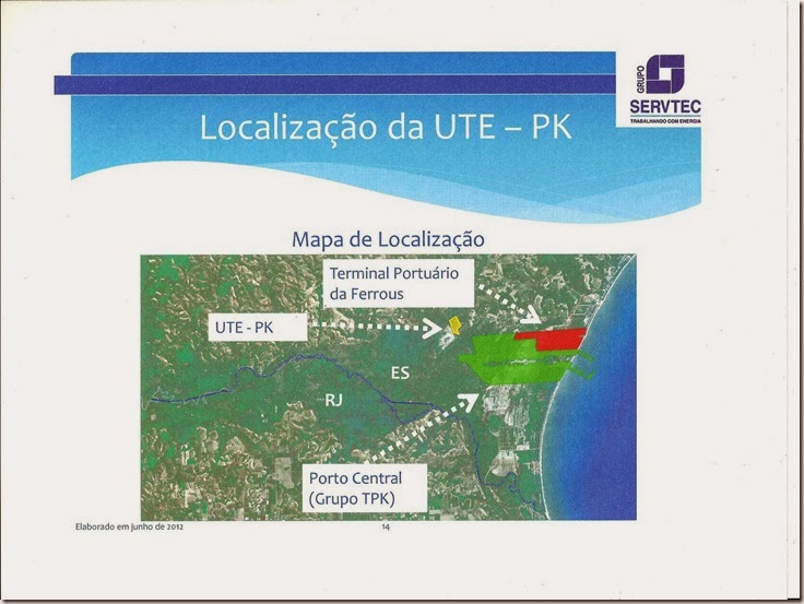 UTE Marobá - mapa de localização 001