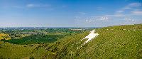 One of Wiltshire\'s famous white horses