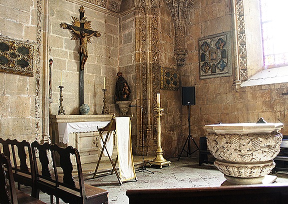 mosteiro dos Jeronimos -  igreja - capela baptismal