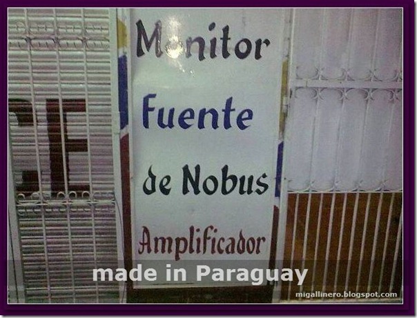 made in paraguay