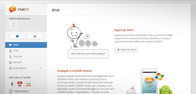 Samsung ChatON versione web