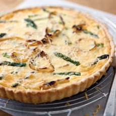 Asparagus and Parmesan Tart
