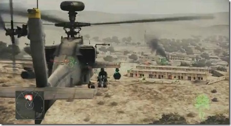 ace combat assault horizon helicopter gameplay 01