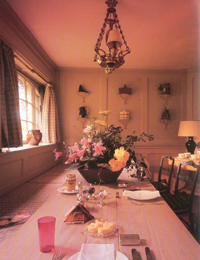 David Hicks' breakfast room where he ate with his family. David Hicks' breakfast room where he ate with his family.