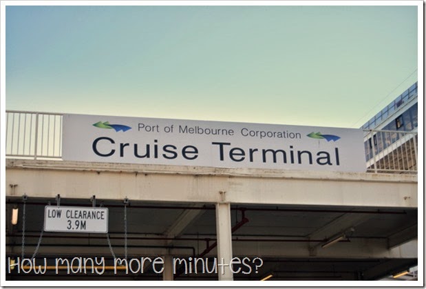 How Many More Minutes? ~ Off to Tassie on the Spirit of Tasmania!
