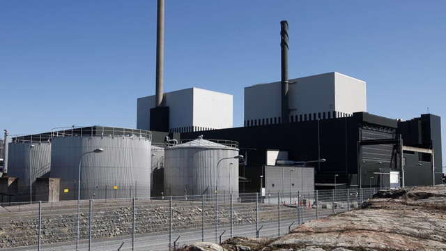 The Oskarshamn nuclear power plant in Oskarshamn, southeastern Sweden closed when jellyfish clogged pipes on 1 October 2013. Photo: AP