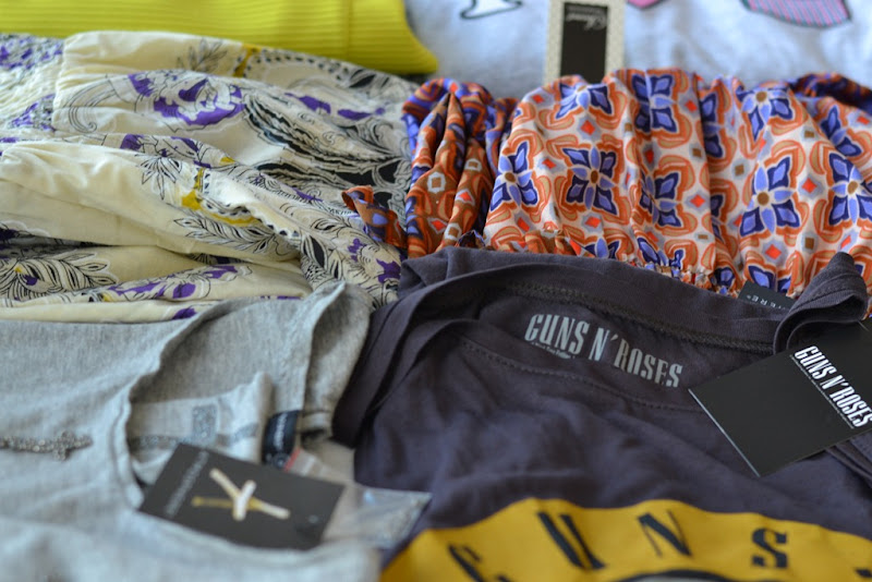 Primark Clothes, Primark, Guns N'Roses T-shirt, Etno Dress, Floral Dress