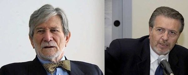 Giuseppe Pasini (sx) e Filippo Penati (dx) Filippo Penati e Giuseppe Pasini