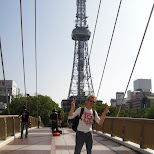 on nagoya bridge in Nagoya, Aiti (Aichi) , Japan