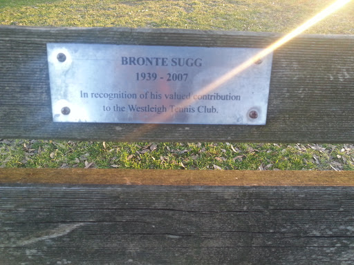 Bronte Sugg Memorial Bench
