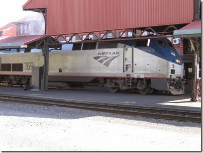 IMG_6102 Amtrak P42DC #169 at Union Station in Portland, Oregon on May 9, 2009