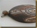 Ornamen primitif kecoa - kepala Ornamen primitif kecoa - kepala
