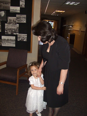's Mom and Cousin Before the Wedding