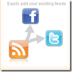 Post feeds to social bookmarking sites