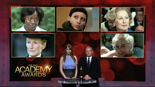 Best Actress Nominated in Oscars 2012