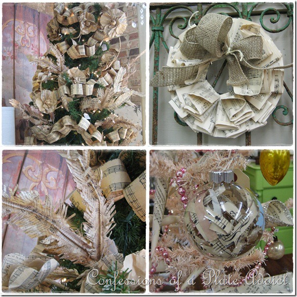 Sheet Music Decorations