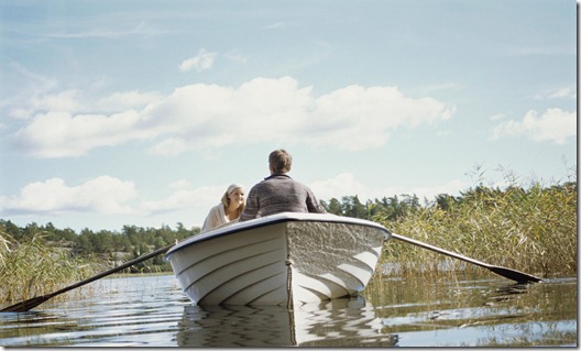 couple in boat