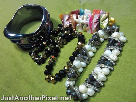 My bracelets I wear once in a blue moon LOL - JustAnotherPixel.net