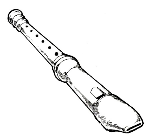 COLOREAR DIBUJOS DE FLAUTAS – Dibujos para colorear