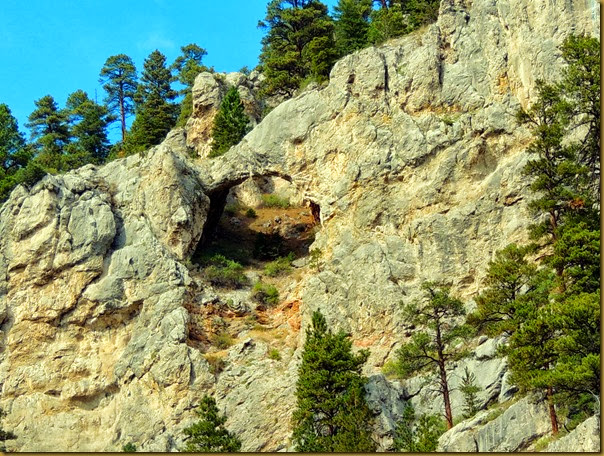 The widest hole in the canyon walls large opening in wall