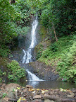 Waterfall in Koolau mountains
