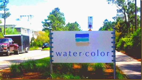 watercolor sign