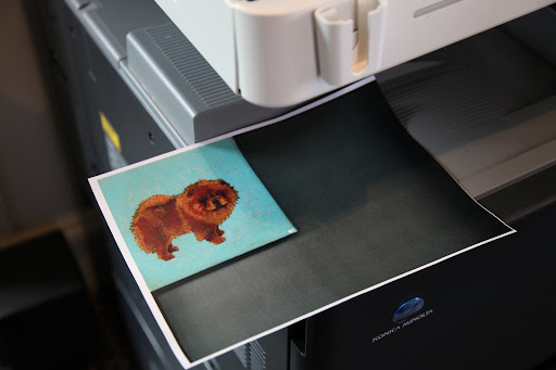 A perfect copy!  The machine is back in action!