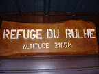 Refuge Du Rhule (2115m). Our comfortable base for the next two nights