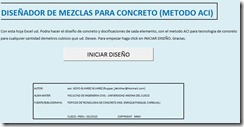 Diseño de mezclas de concreto método ACI