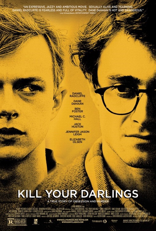 Kill Your Darlings poszteren Daniel Radcliffe és Dane DeHaan
