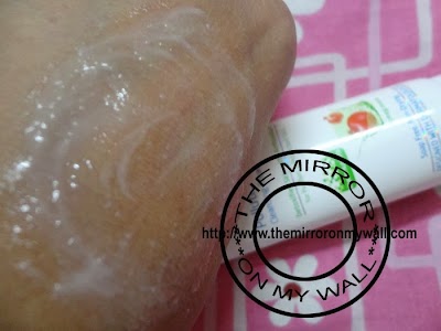 Vivel Pollution Protect Cleansing Cream and Scrub Swatch