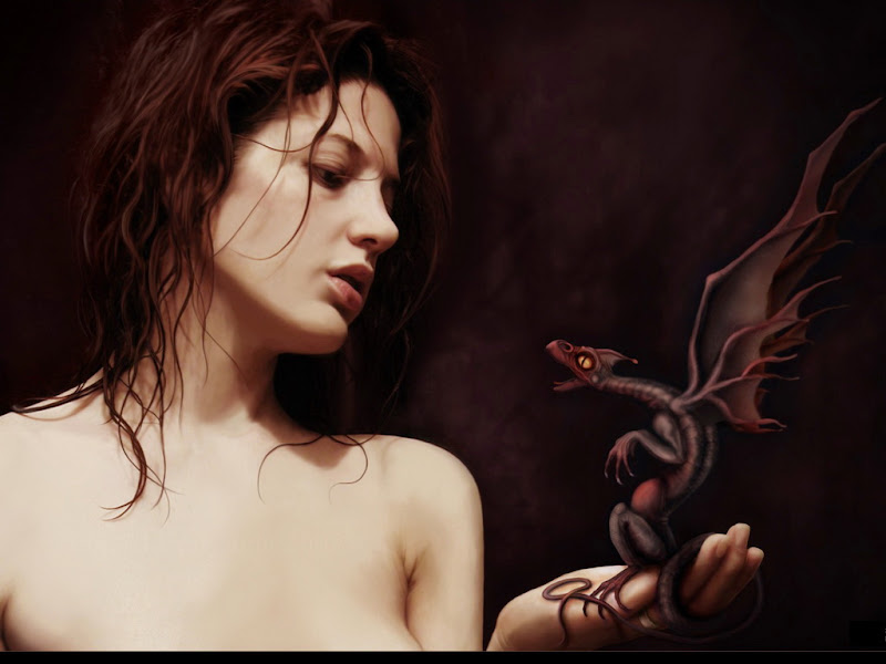 A Little Dragon On Hand, Dragons