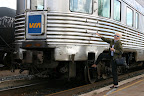 All aboard!  (Can't we leave her behind?)