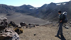 Central Crater; Tongariro Northern Circuit, Tag 1.