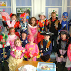 carnaval in klas 1A