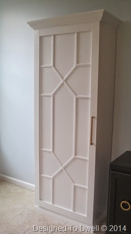 DIY Bookcase Door