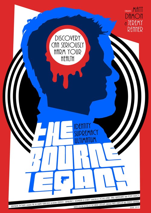 The Bourne Legacy minimal movie poster