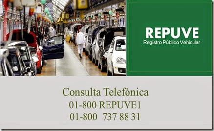 Repuve Consulta por Telefono autos con reporte de robo Repuve Consulta por Telefono autos con reporte de robo
