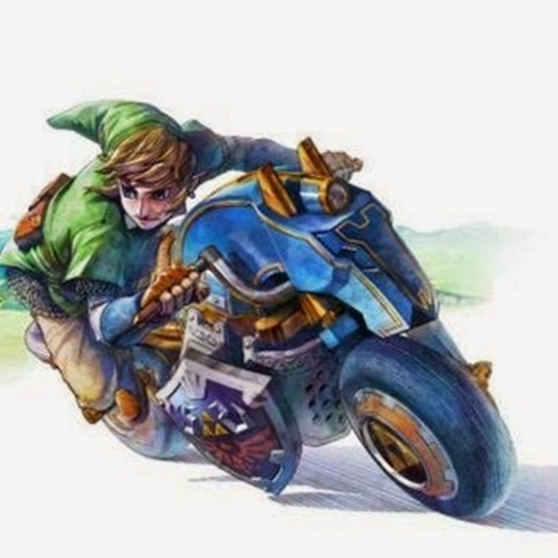 Oh mein Gott, Nintendo spendierte Link ein Motorrad
