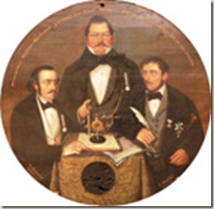 cible motif portrait de trois juges cible motif portrait de trois juges
