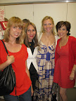 From left: Deputy editor Cara Sullivan, executive director of jewelry and luxury Denise Silverberg, Gabriella of Gabriella New York Bridal Salon, and me!