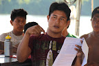 Mukuka Xikrin, a leader and spokesperson for the current occupation of the Belo Monte dam construction site. (Photo: Rafael Salazar)