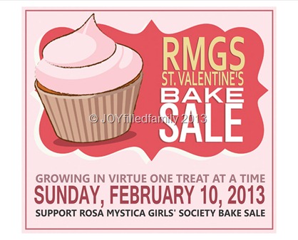 Feb Bake Sale Flier