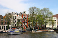 Houses along the canals