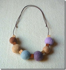 collana feltro collana feltro