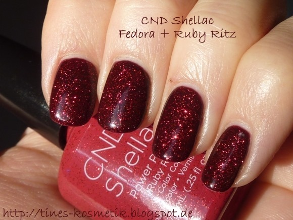 CND Shellac Fedora Ruby Ritz 3 CND Shellac Fedora Ruby Ritz 3