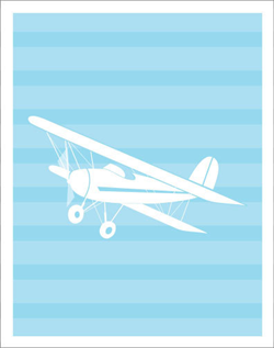 airplane print